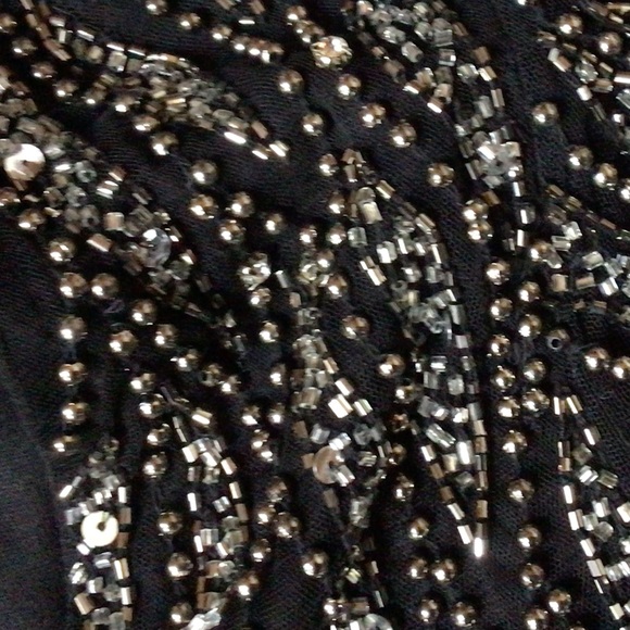 Parker Black sequin Dress, 8 - Picture 10 of 11